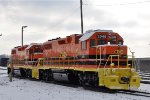 Tied down in Belt Yard waiting for pickup